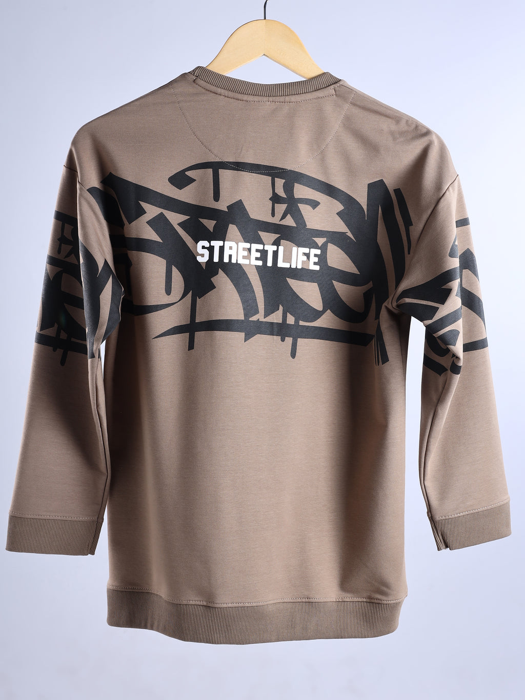 Back & Sleeve Printed Teens T-Shirt