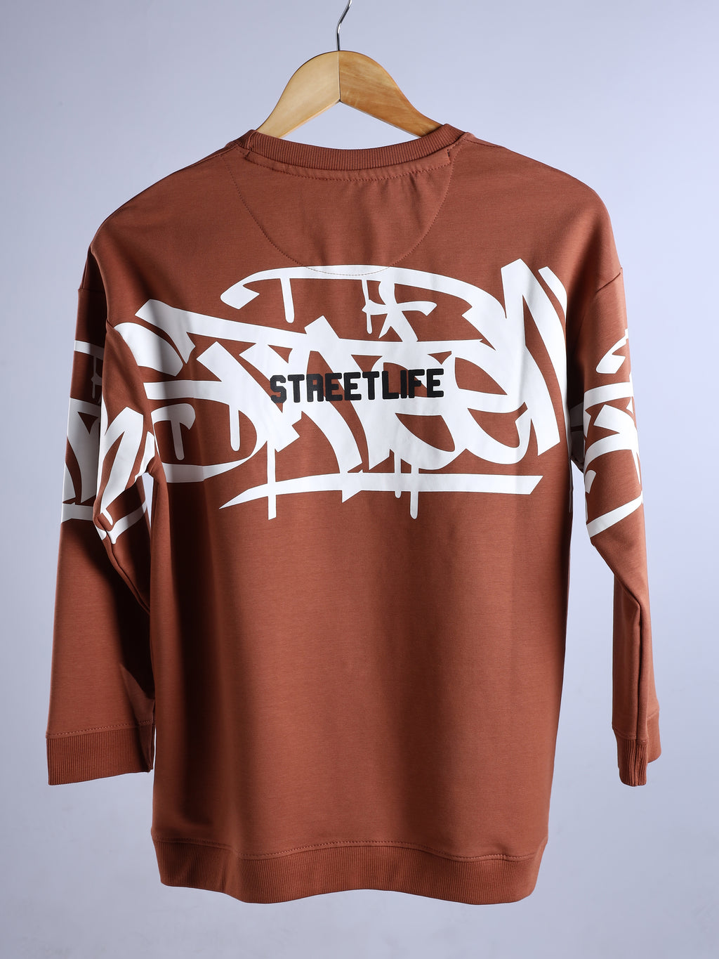 Back & Sleeve Printed Teens T-Shirt