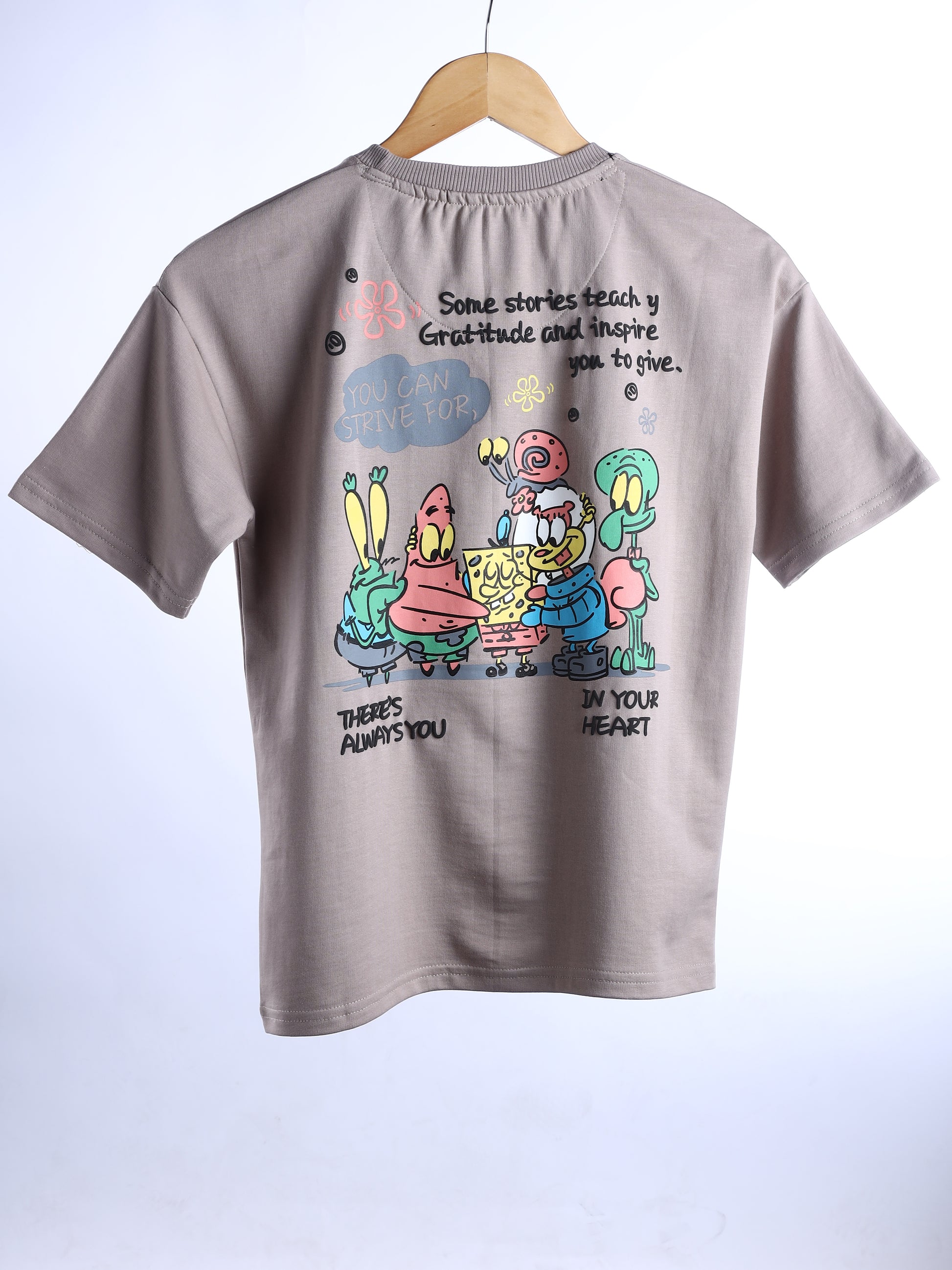 Off Shoulder Trendy Boys T Shirt