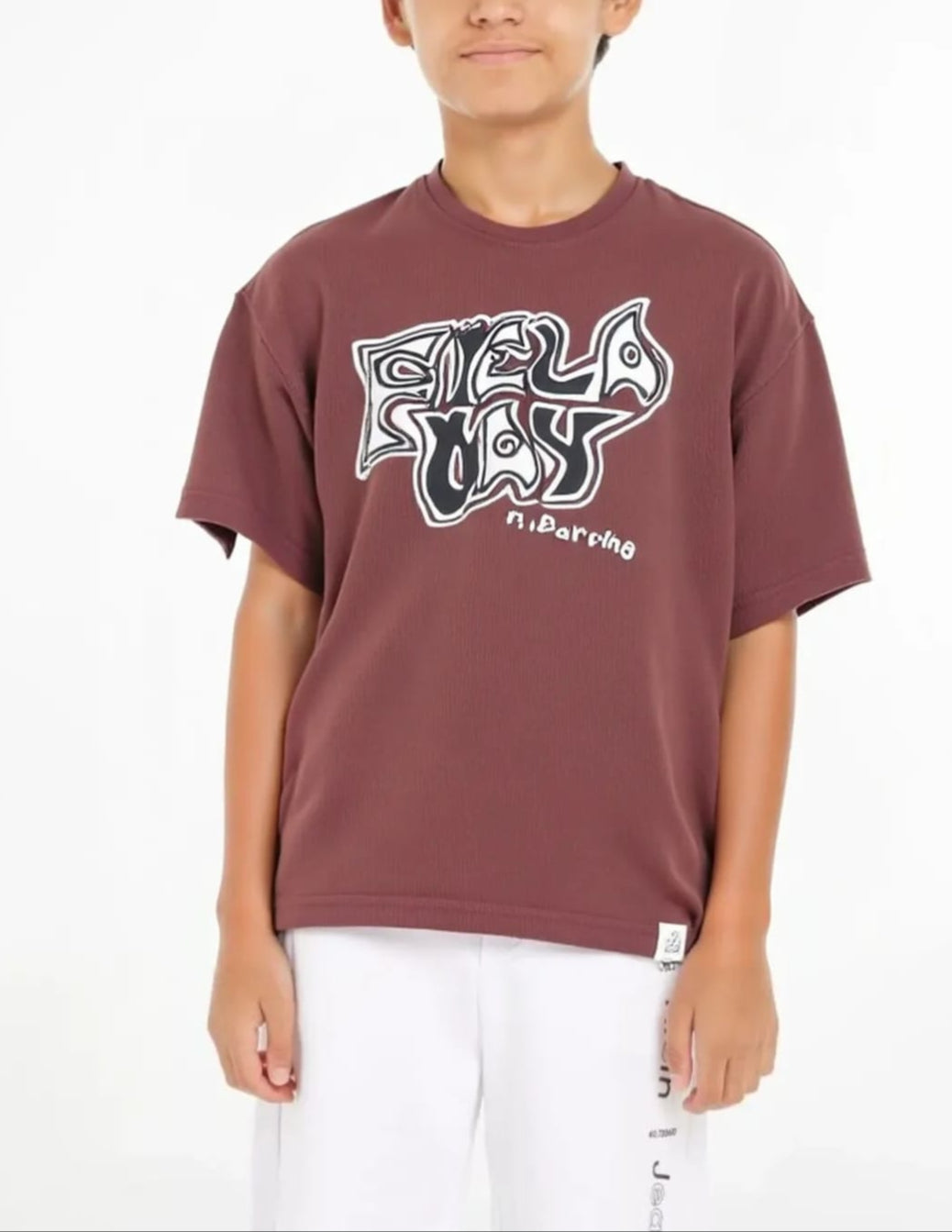 Western Five Sleeve Teens T-Shirt.