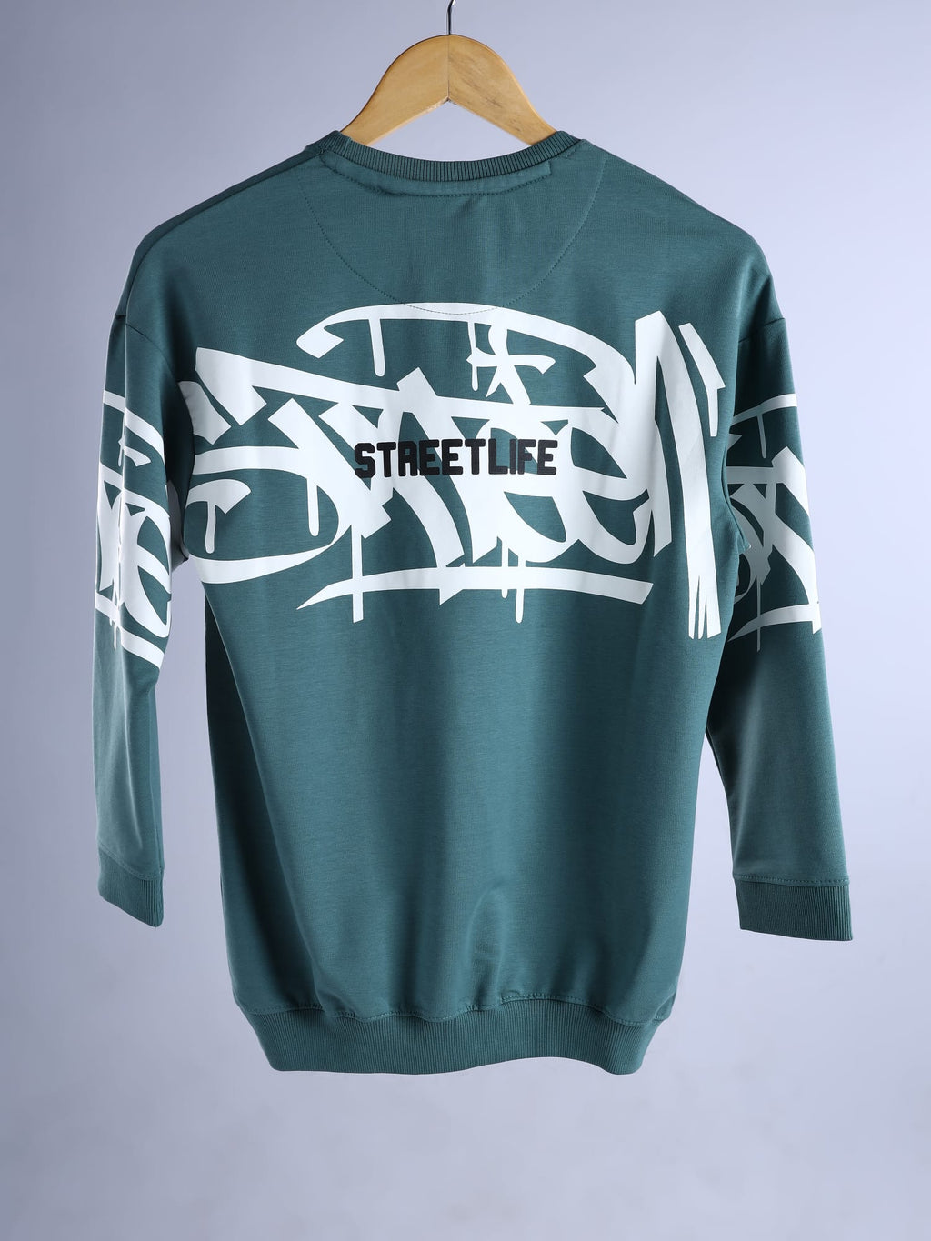 Back & Sleeve Printed Teens T-Shirt