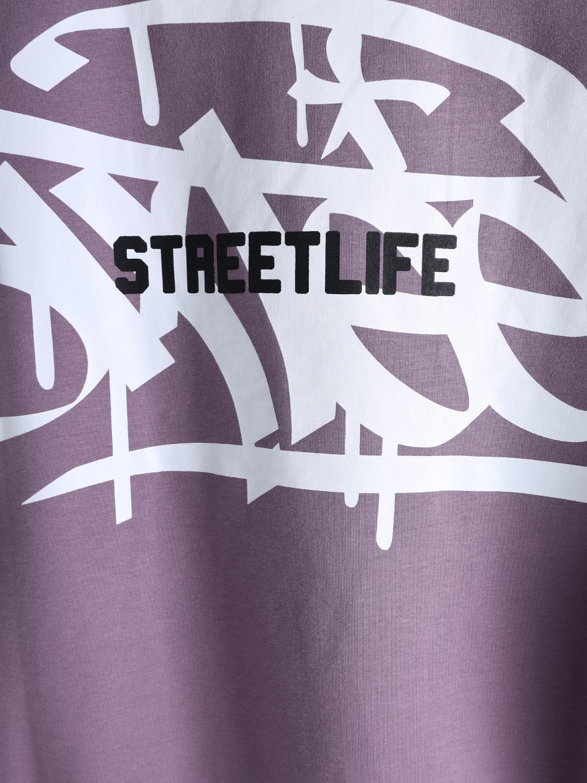 Back & Sleeve Printed Teens T-Shirt