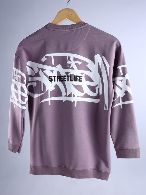 Back & Sleeve Printed Teens T-Shirt