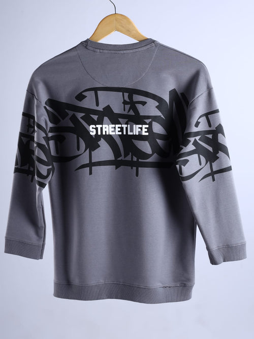 Back & Sleeve Printed Teens T-Shirt