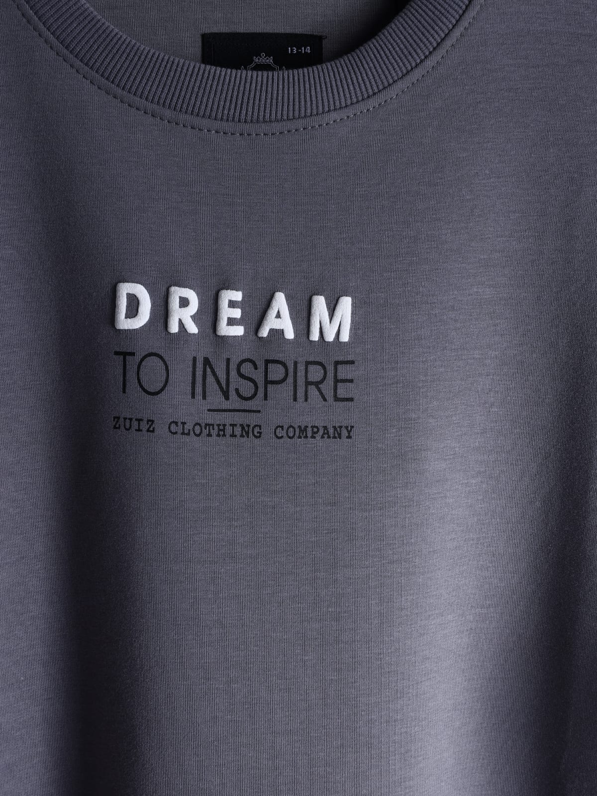 Back & Sleeve Printed Teens T-Shirt