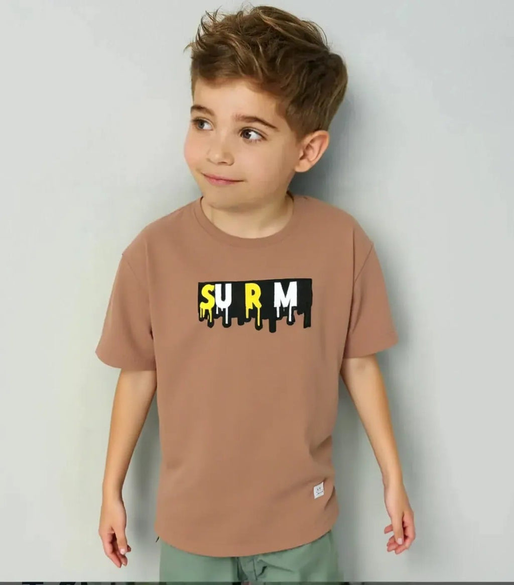 Five Sleeve Western Boys' T Shirt