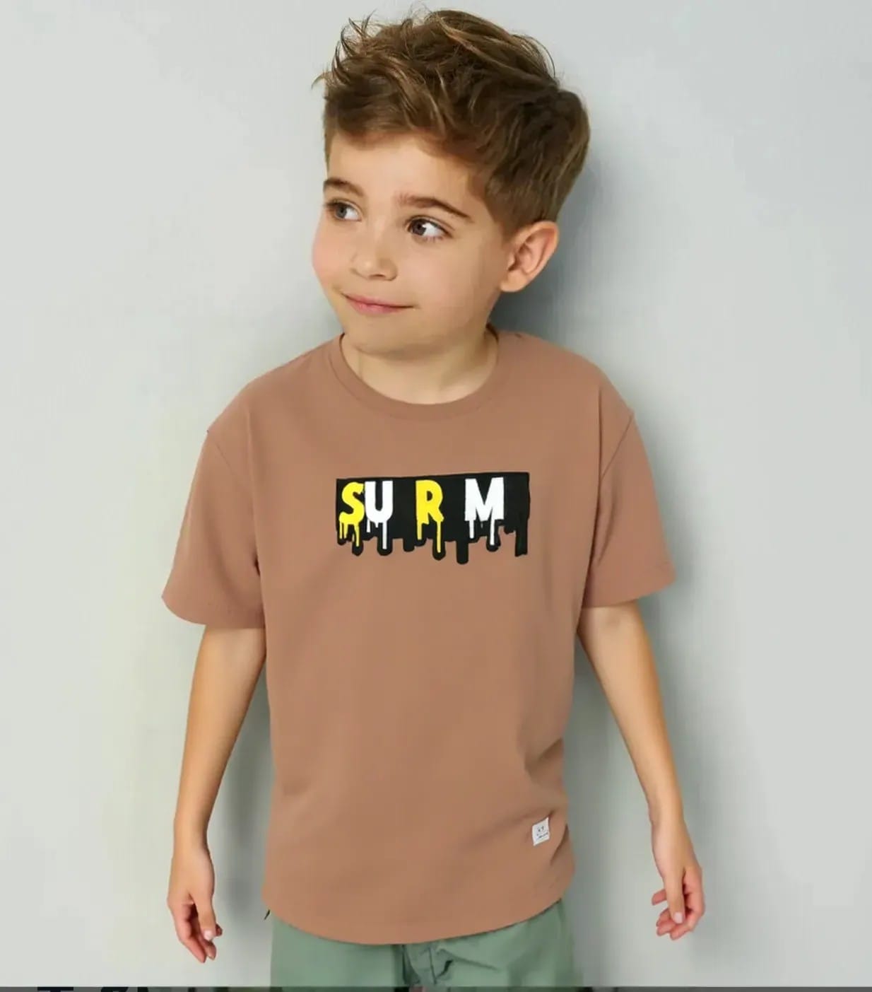 Five Sleeve Western Boys' T Shirt